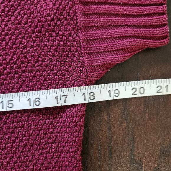 The Limited purple short sleeved sweater - Picture 7 of 8